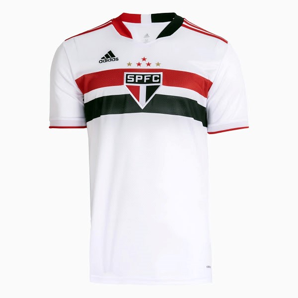 Tailandia Camiseta São Paulo Primera equipo 2021-22 Blanco